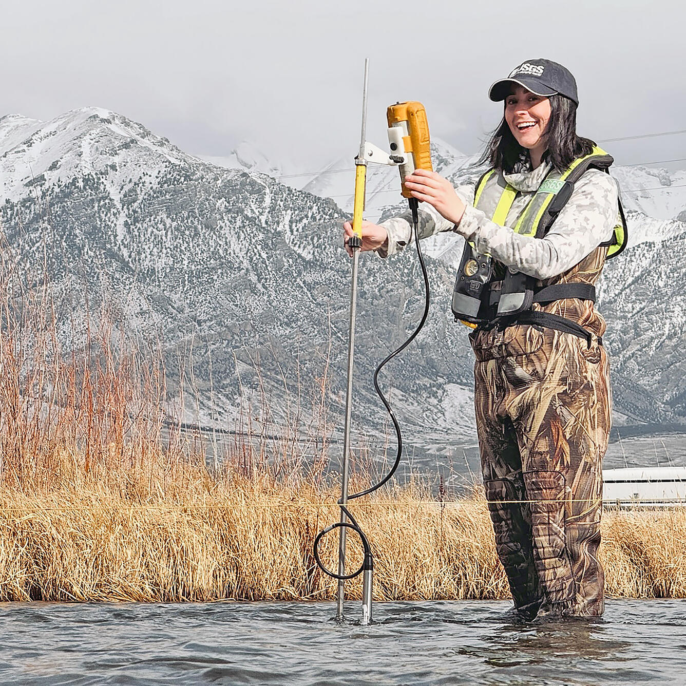 Measuring Streamflow on Warm Springs Creek near Mackay, Idaho