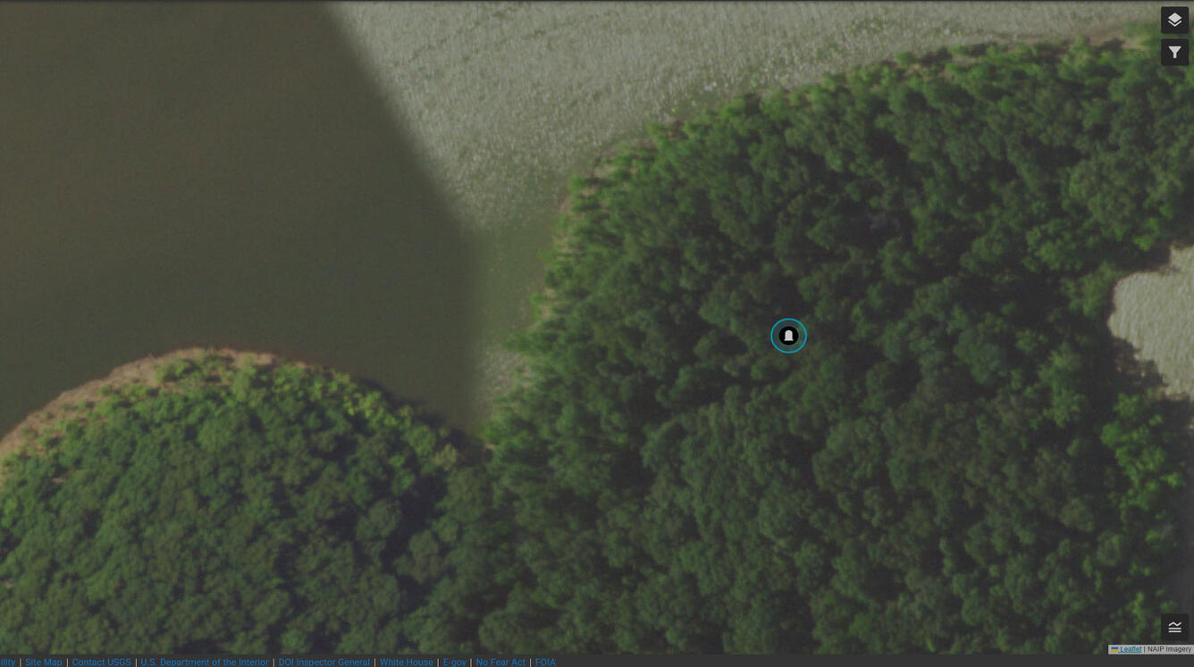 Allison Cemetery Aerial Photo