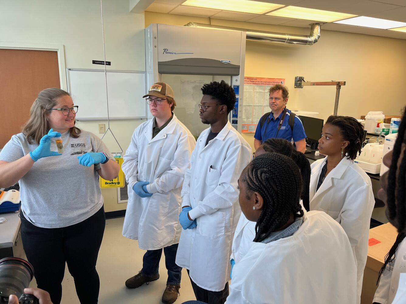 USGS scientist fosters the future of STEM at TSU