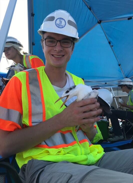 Person with bird