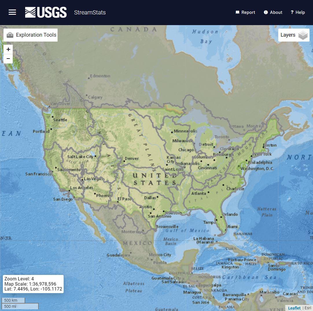 StreamStats Interface