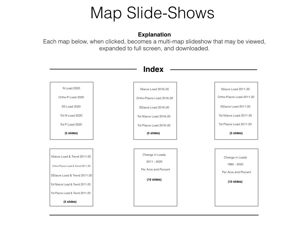 An image providing an index to adjacent maps.
