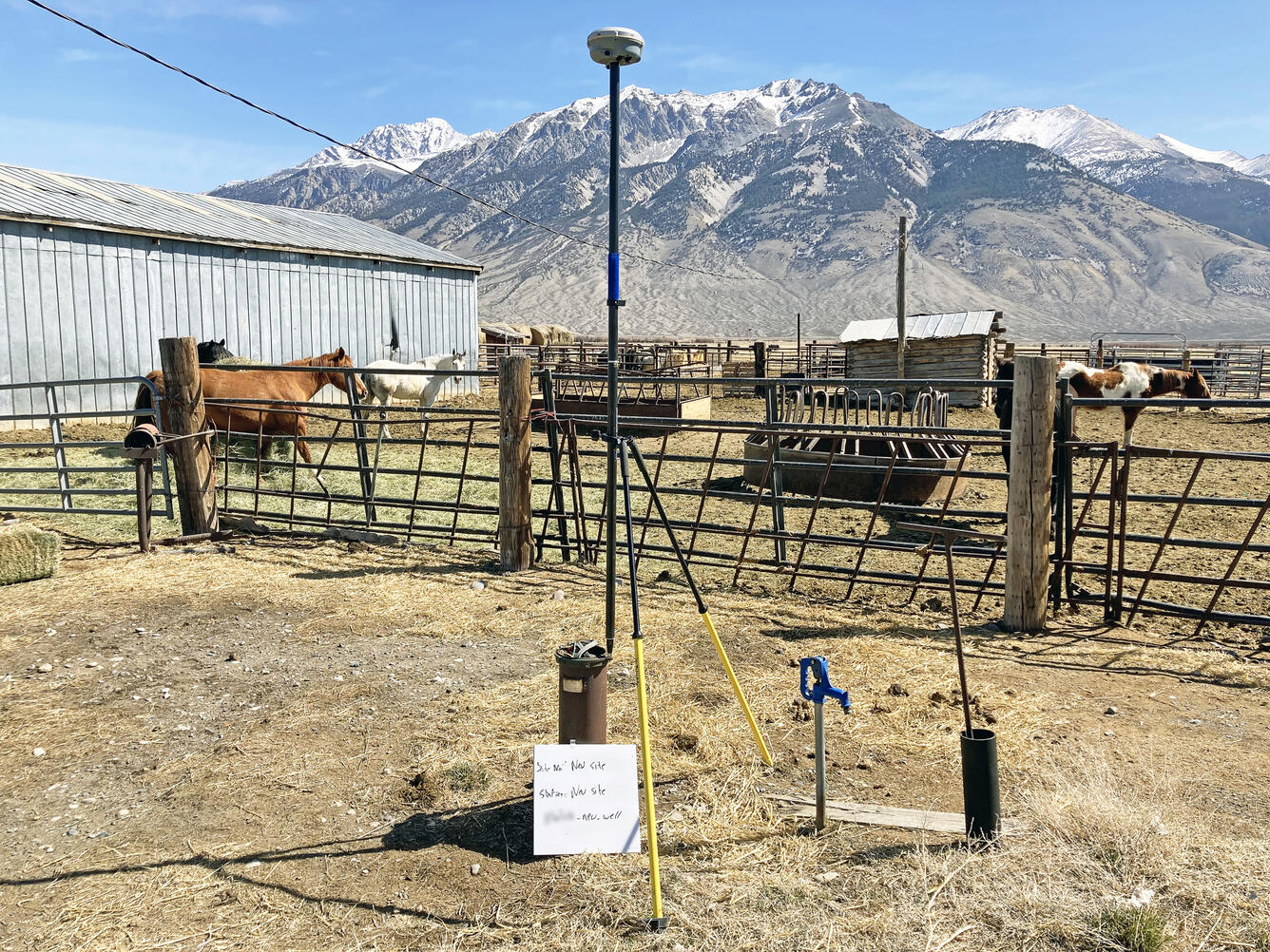 Measuring groundwater levels, Big Lost River Valley, south-central Idaho