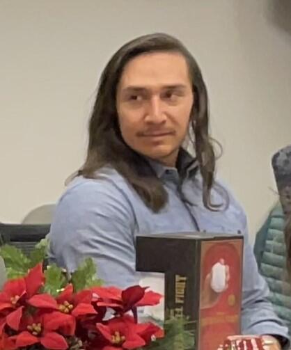 Staff profile for Bryce Pulver taken at Holiday Party