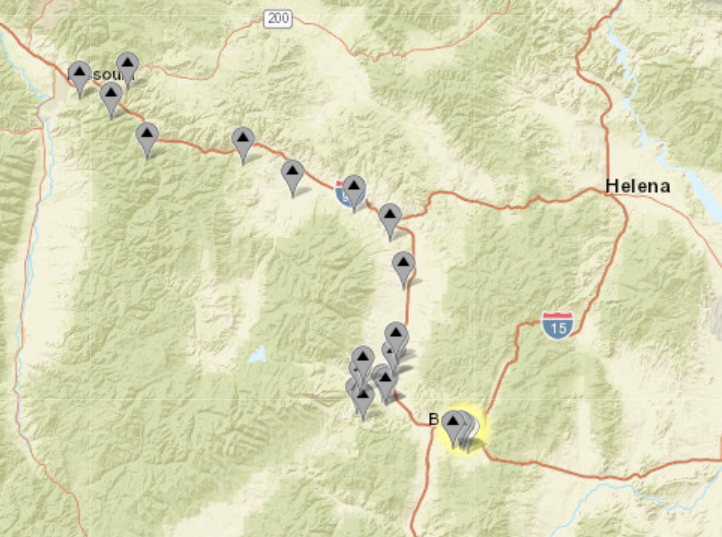 Clark Fork River Sites