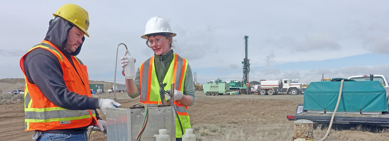 Groundwater monitoring at the Idaho National Laboratory