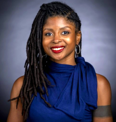 Photo of Denisha Blair with the Colorado Water Science Center