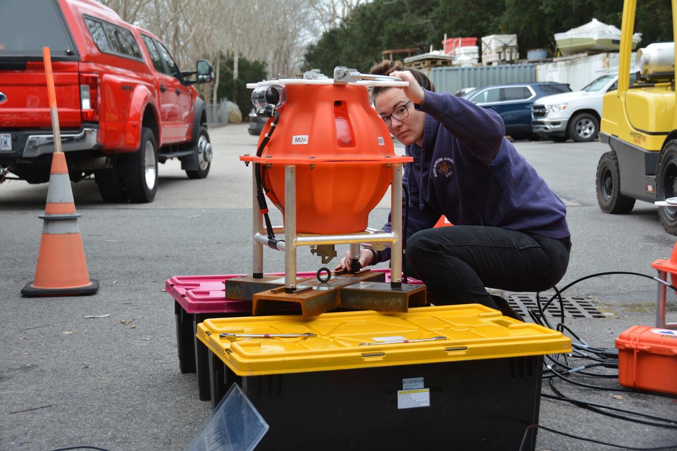 micro obs being examined by scientist