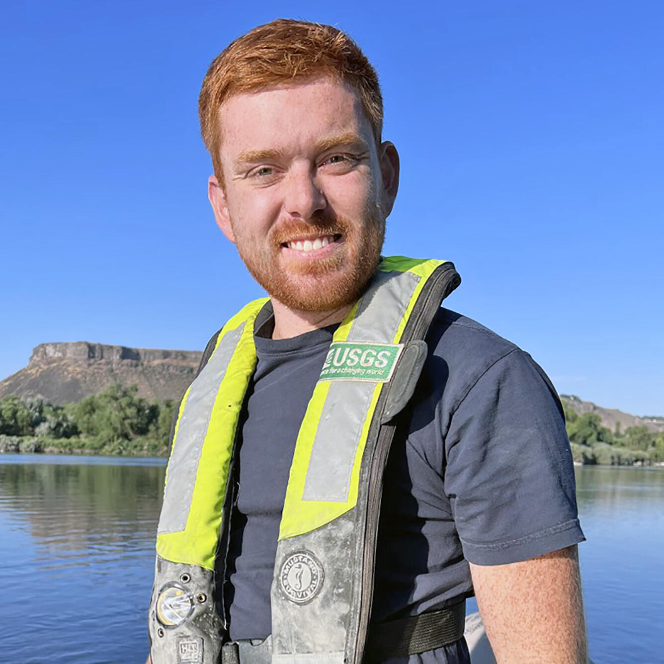 U.S. Geological Survey hydrologist Daniel Murray