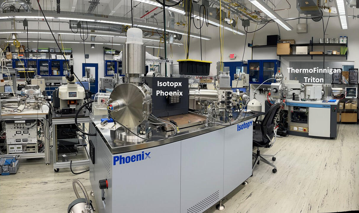 Instruments in USGS Denver Radiogenic Isotope Lab