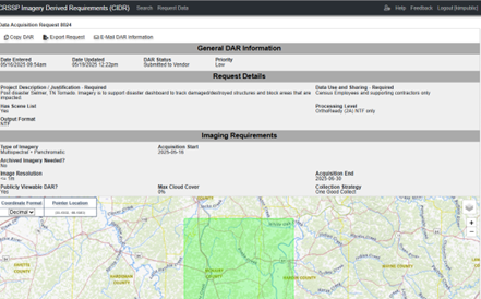 DAR Summary Information