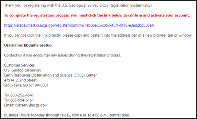 ERS Email Completion Email
