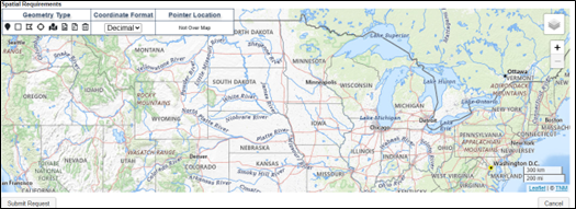 CIDR Spatial Requirements