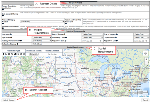 CIDR Request Data Tool