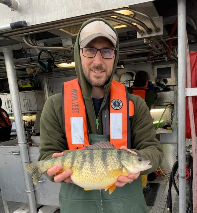 Mark DuFour holding a fish
