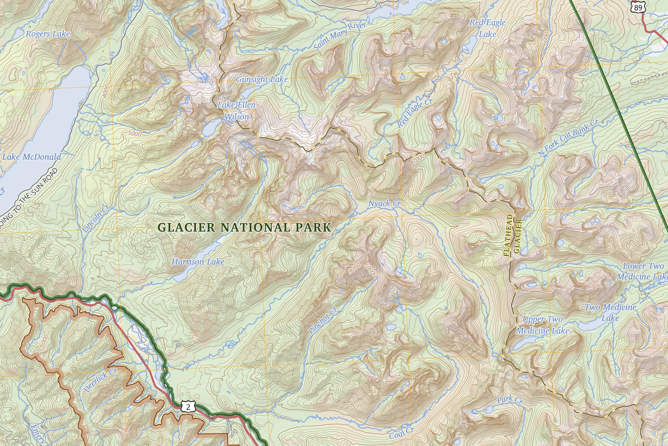 OnDemand - 250K - MT - ELEV - Glacier NP  - 2025