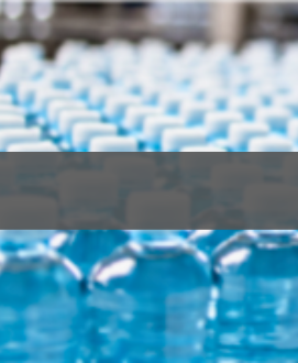 Numerous water bottles to reflect withdrawals for bottled water