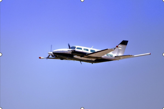 Plane to be used in eastern North Dakota Earth MRI survey.