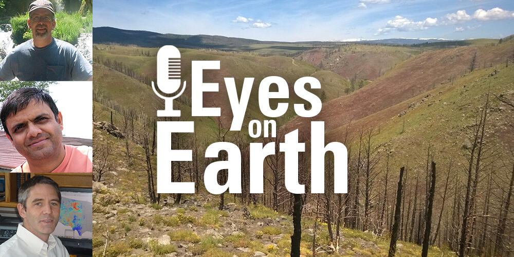 Color thumbnail for Eyes on Earth Episode 66 - Mapping Exotic Annual Grasses