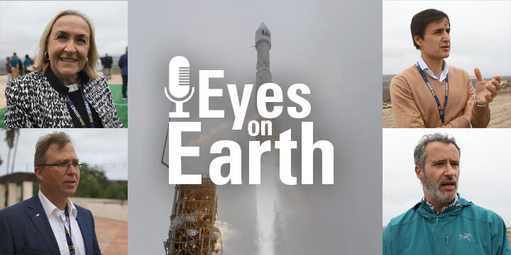 color thumbnail for Eyes on Earth Episode 61 - Landsat 9 Launch Part 2