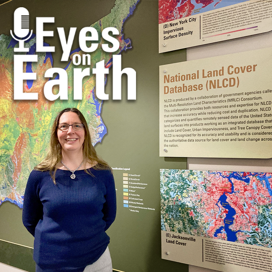 Thumbnail image for Eyes on Earth Episode 130 – NLCD Accuracy, showing photo of Jo Horton