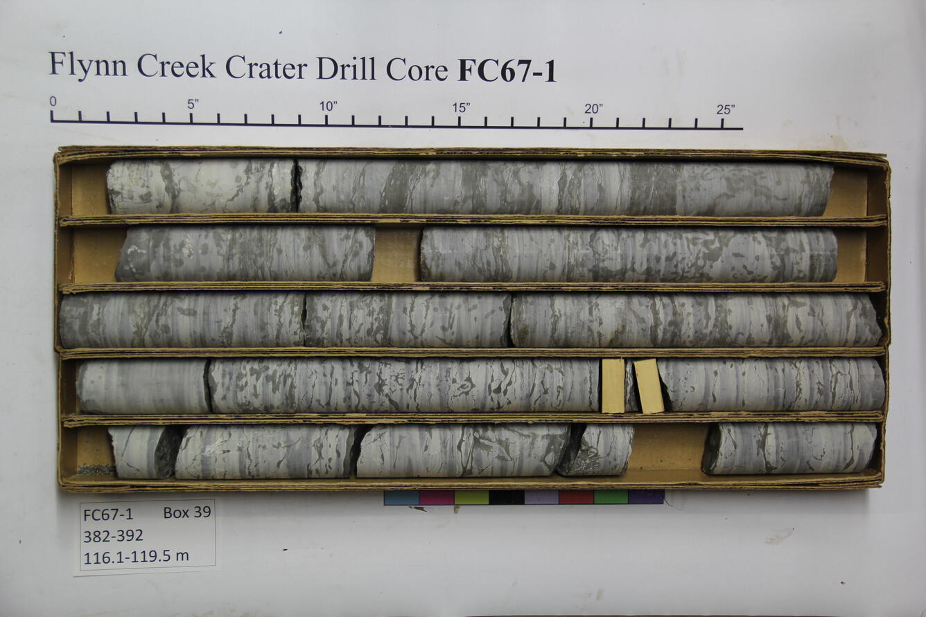 Flynn Creek Drill Core 67-01: Box 39 (FC67-1_Box_039)