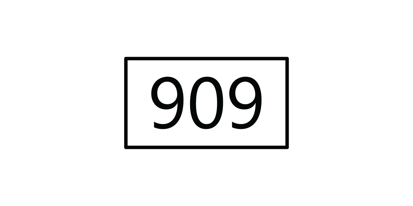 Text symbol with route number placed on top of a road shield marker.
