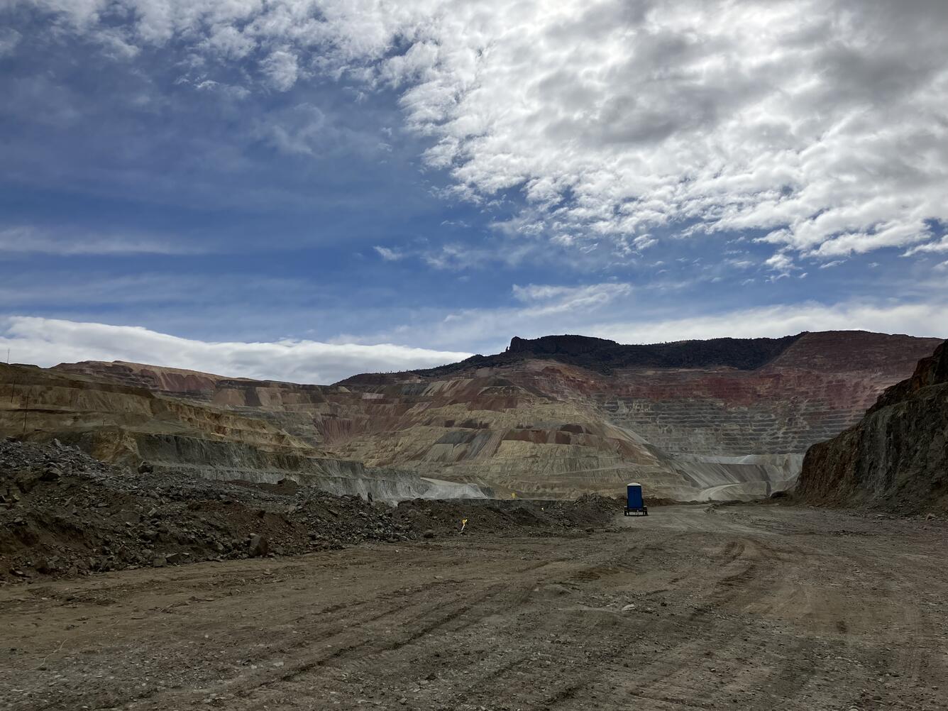 open pit mine operations