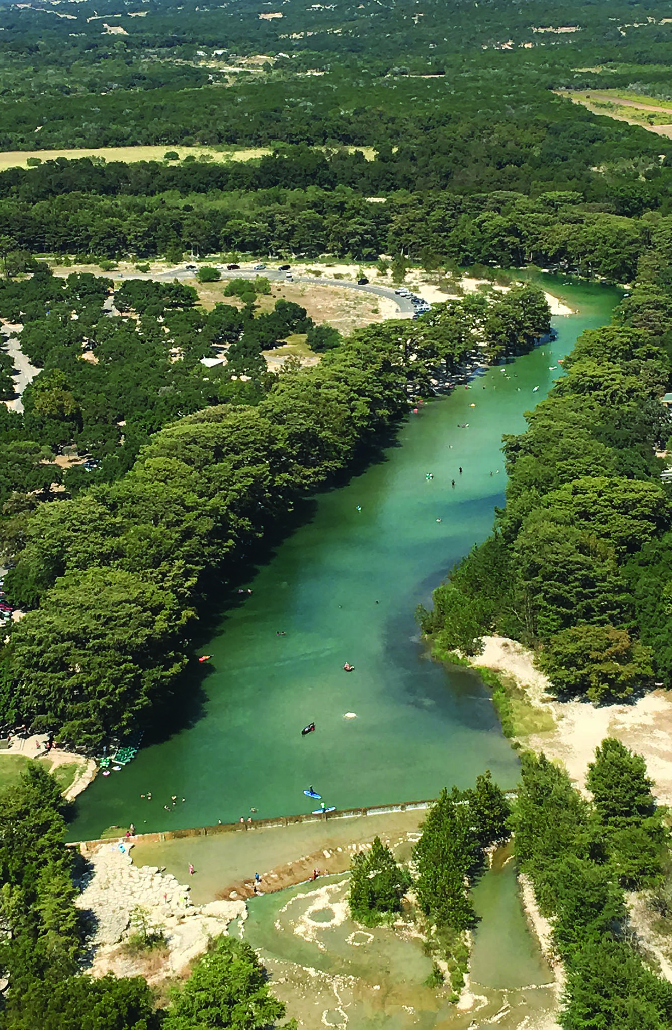 Frio River from overlook