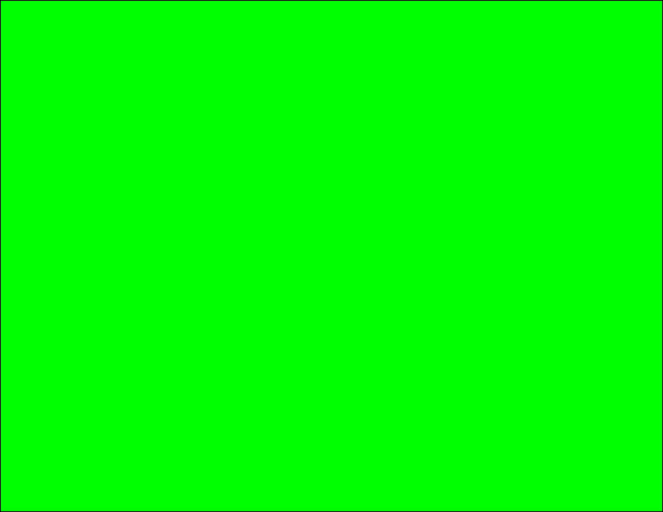 Green color block.