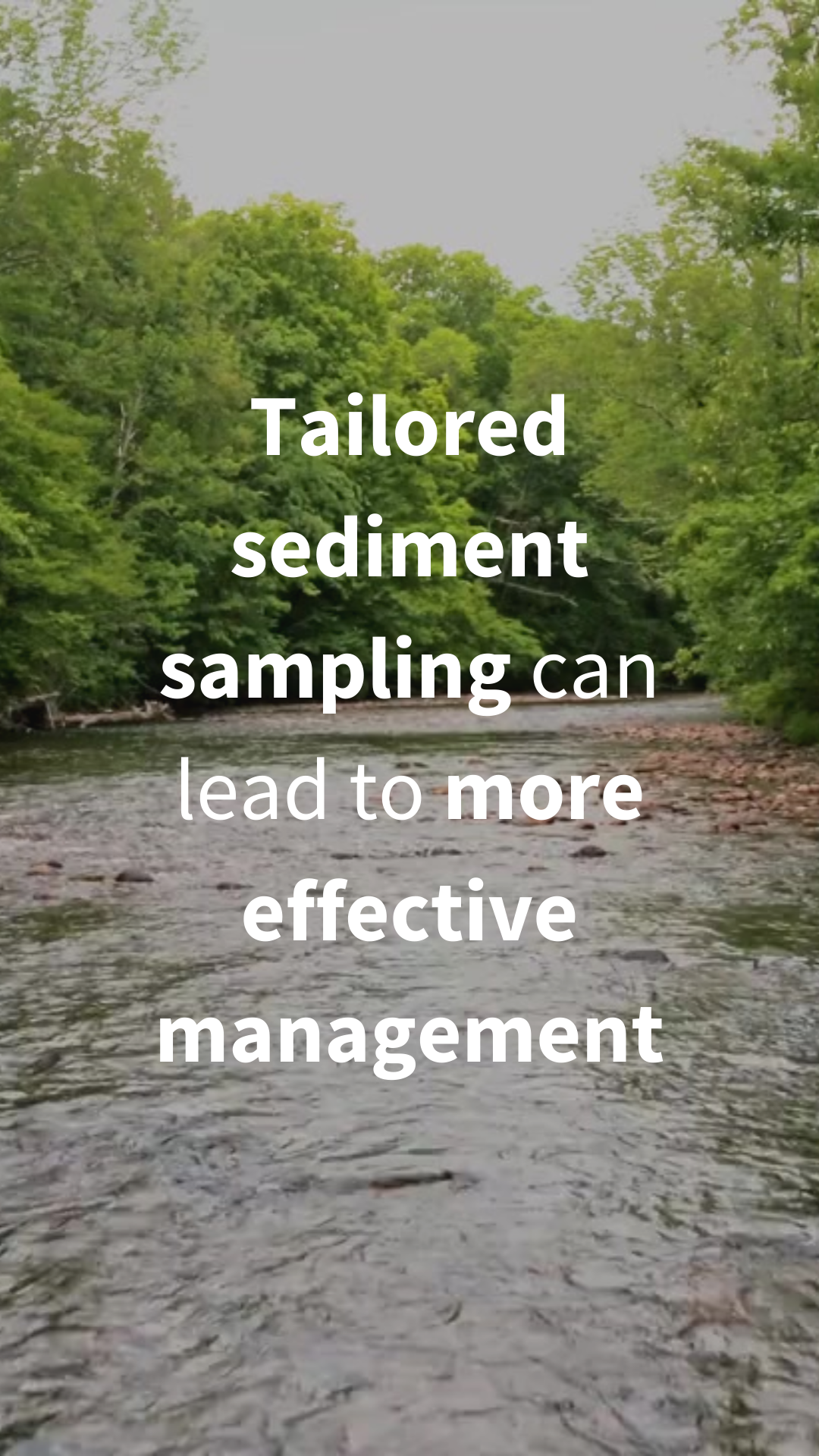 Multiple different rivers serve as the background to text on screen that is also read aloud. Text summarizes two recent publications.