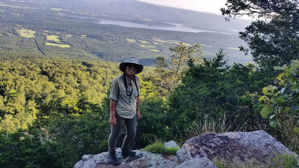 USGS Geologist Jaime Hirtz