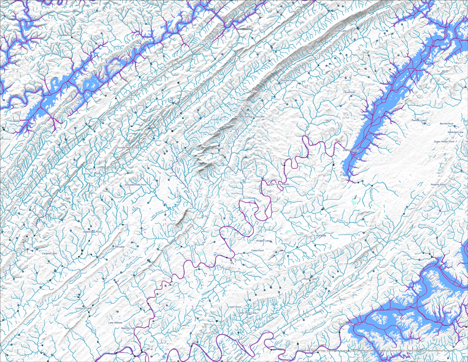 Holston River NHD to 3DHP Animation