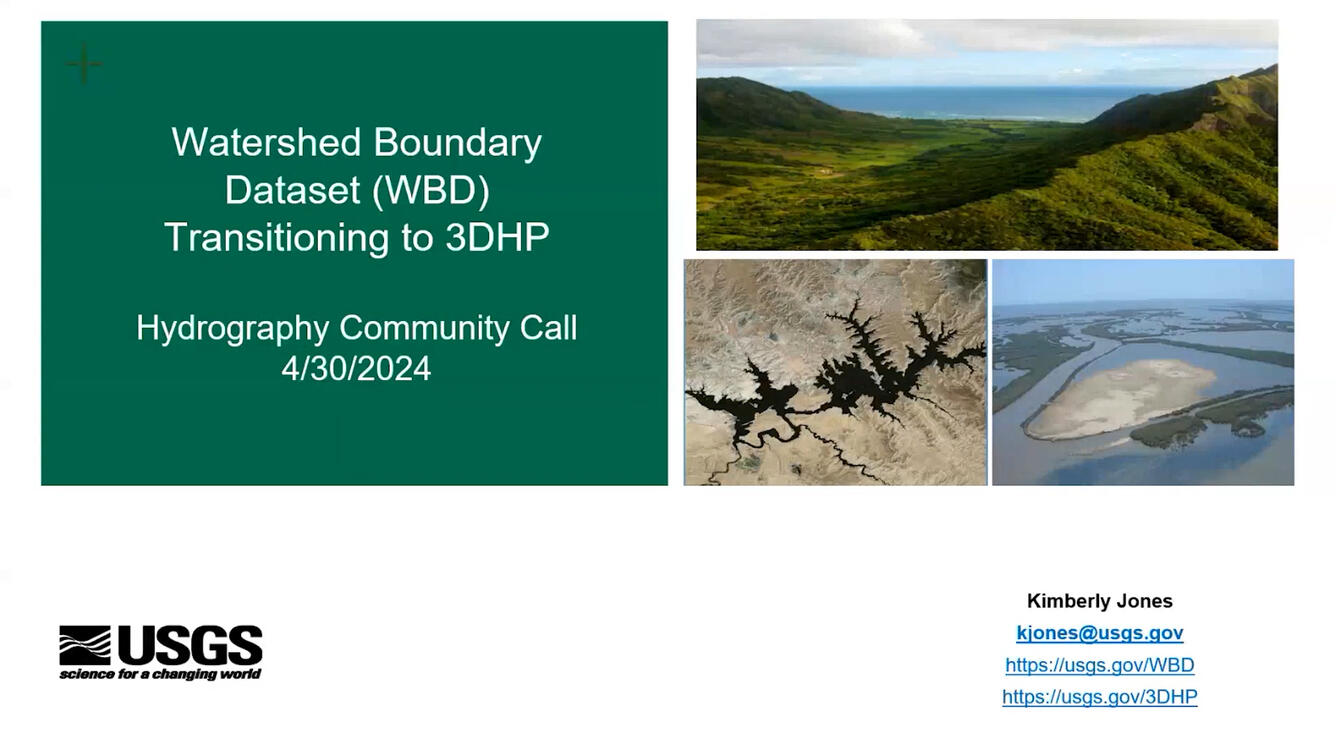 Watershed Boundary Dataset (WBD) Transitioning to 3DHP Thumbnail