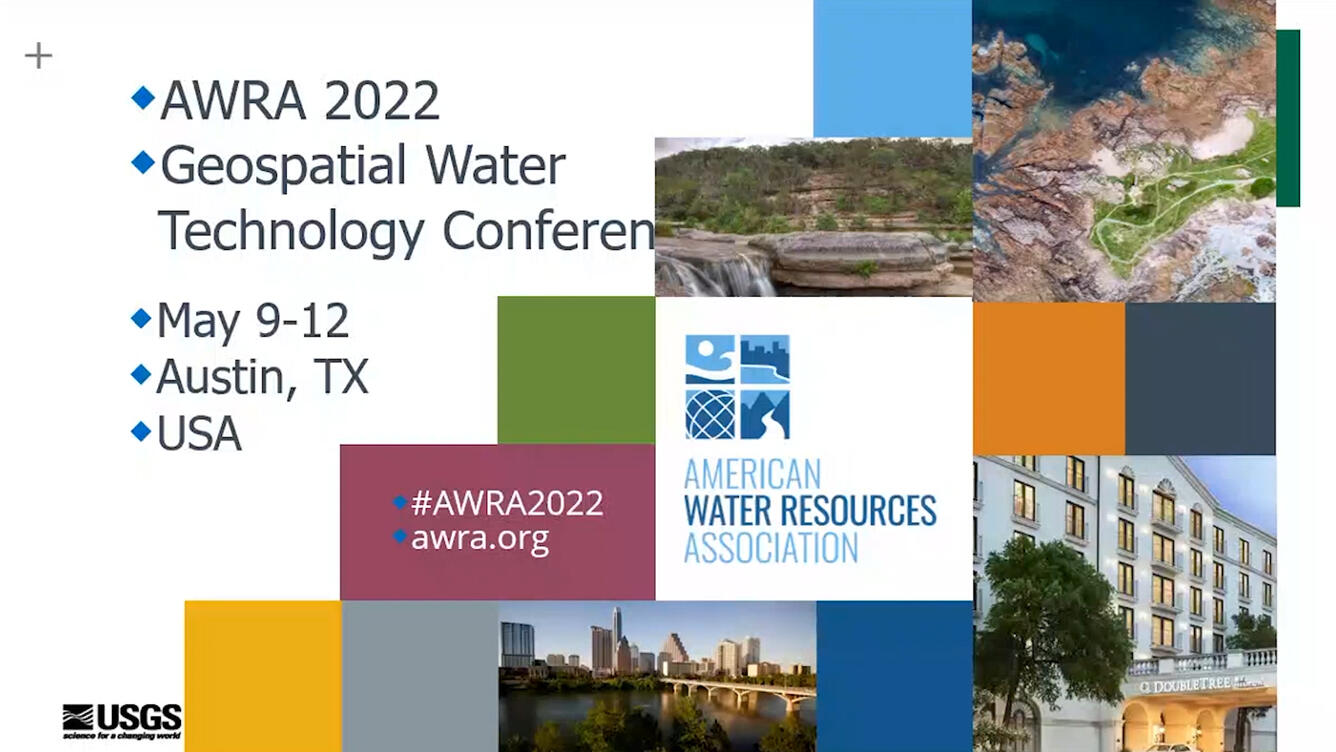 What’s Happening with National Hydrography – USGS at AWRA Geospatial Water Technology Conference May 2022 Thumbnail