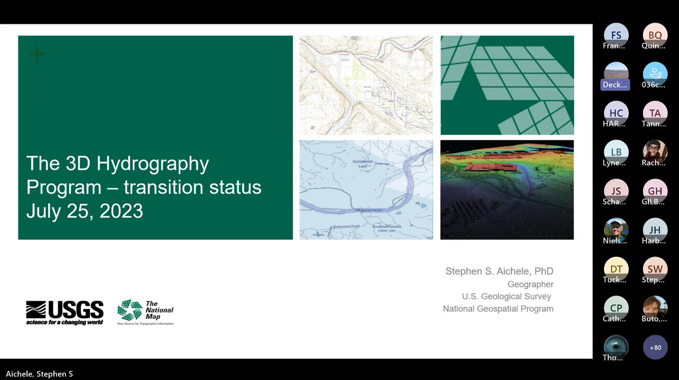July 2023 USGS Hydrography Community Call Thumbnail