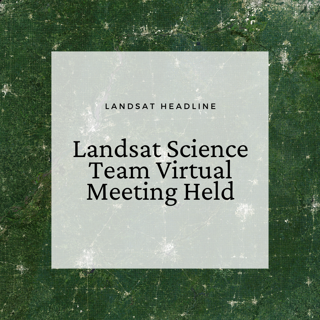 Landsat Headline text