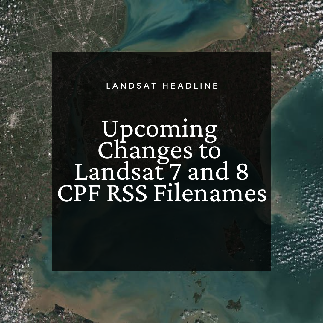 landsat headline, landsat image