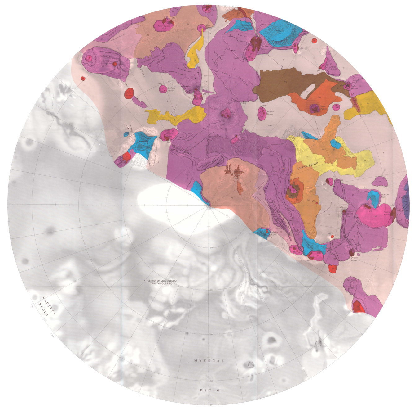USGS IMAP 2055: Geologic map of the Lerna region (Ji-4) of Io