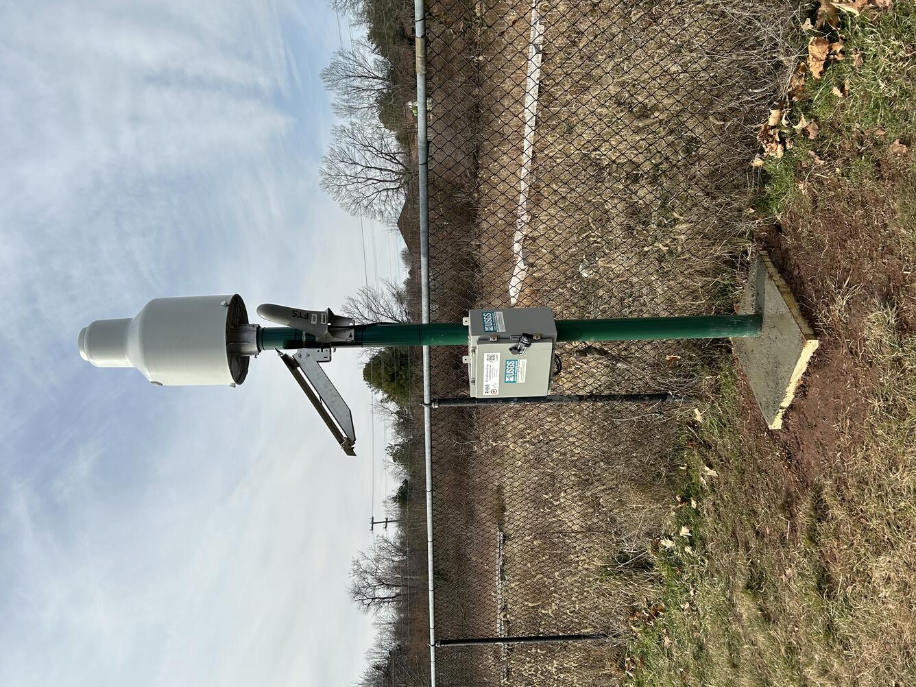 Photograph of USGS Precipitation Gage Fairfax County 5