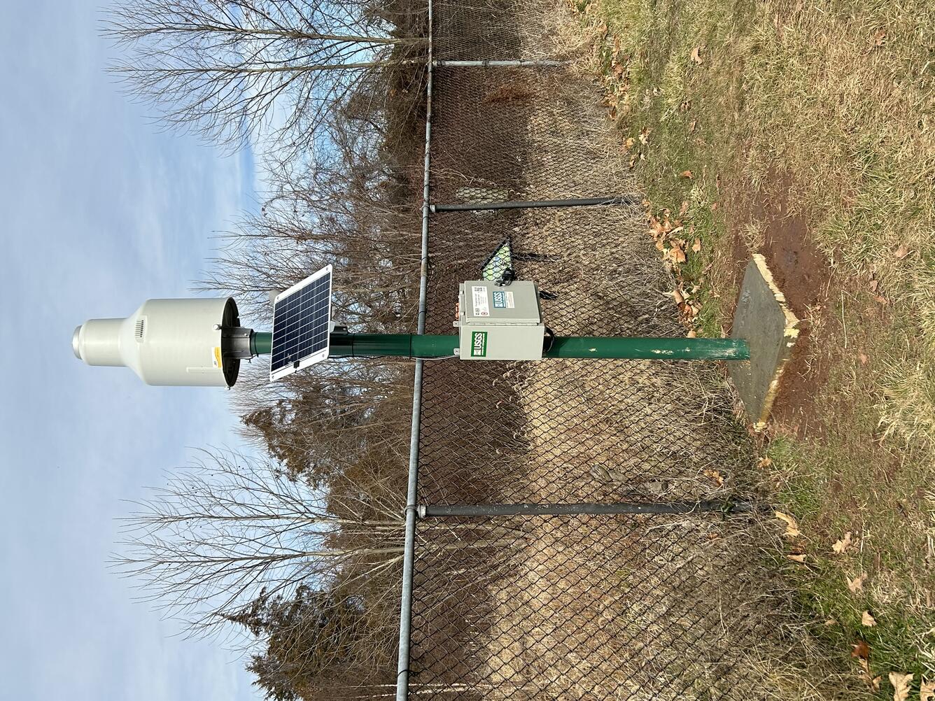 Photograph of USGS Precipitation Gage