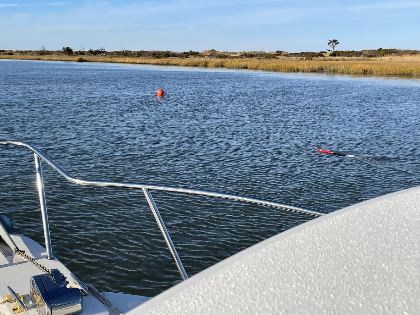 Jaiabot micro AUV open water testing near Lewes, DE.
