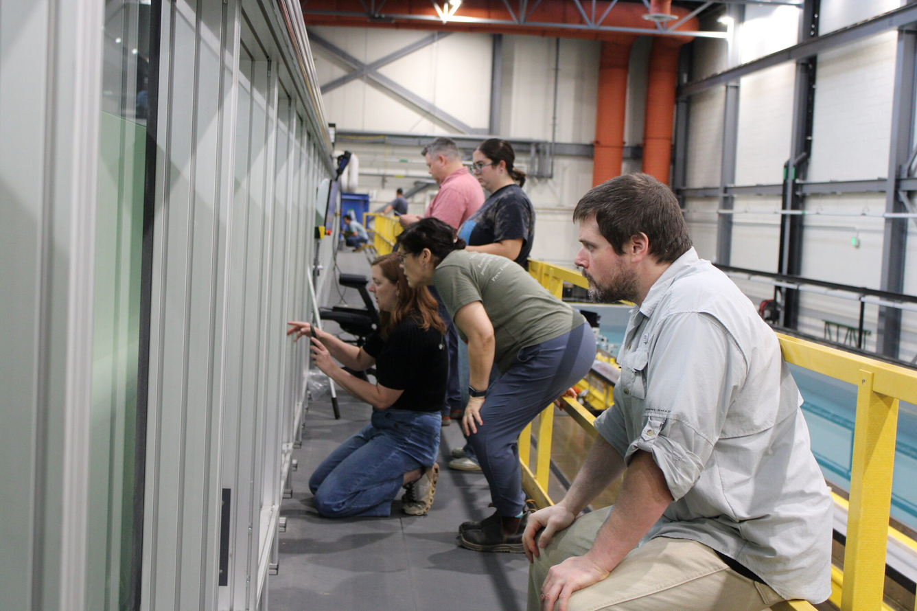 photo of collaborative work at the HIF