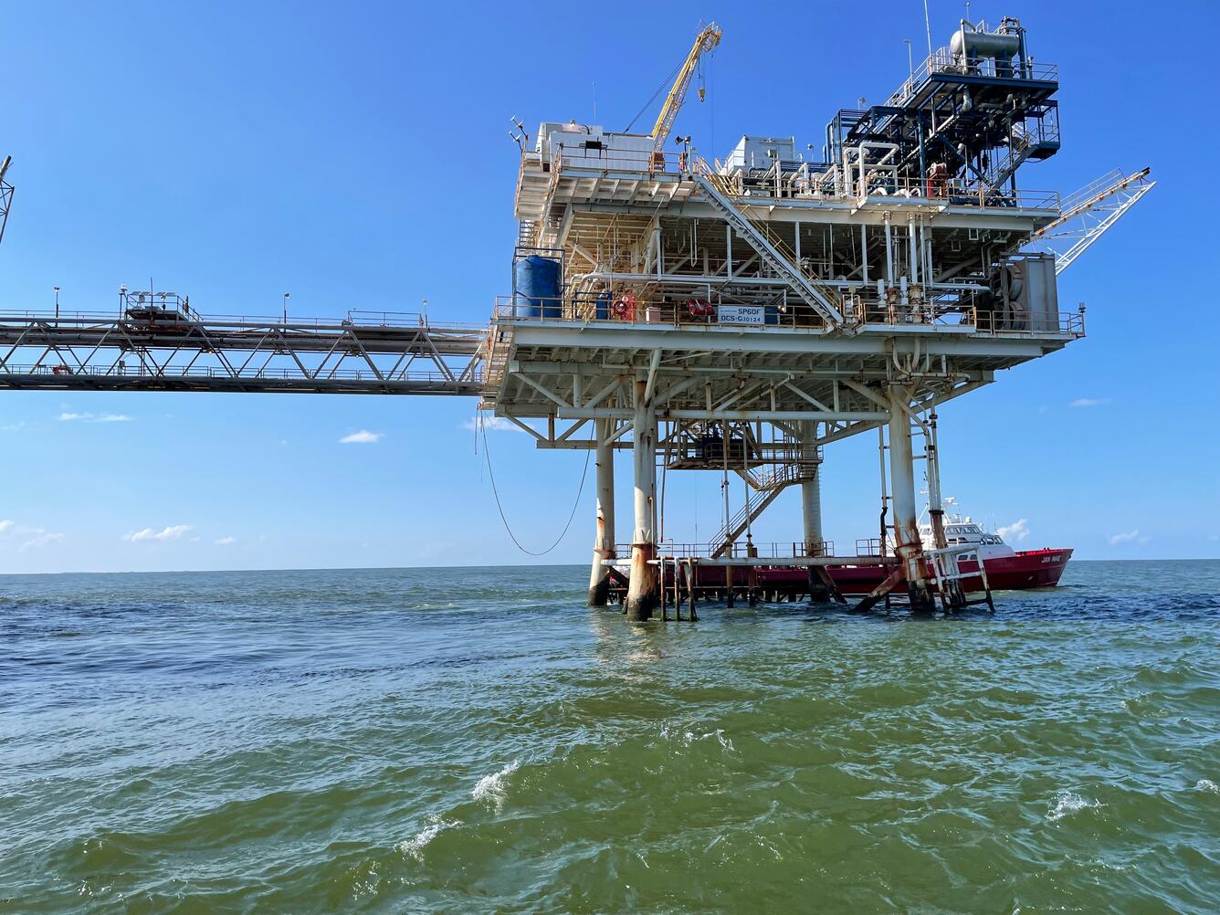 infrastructure on the ocean