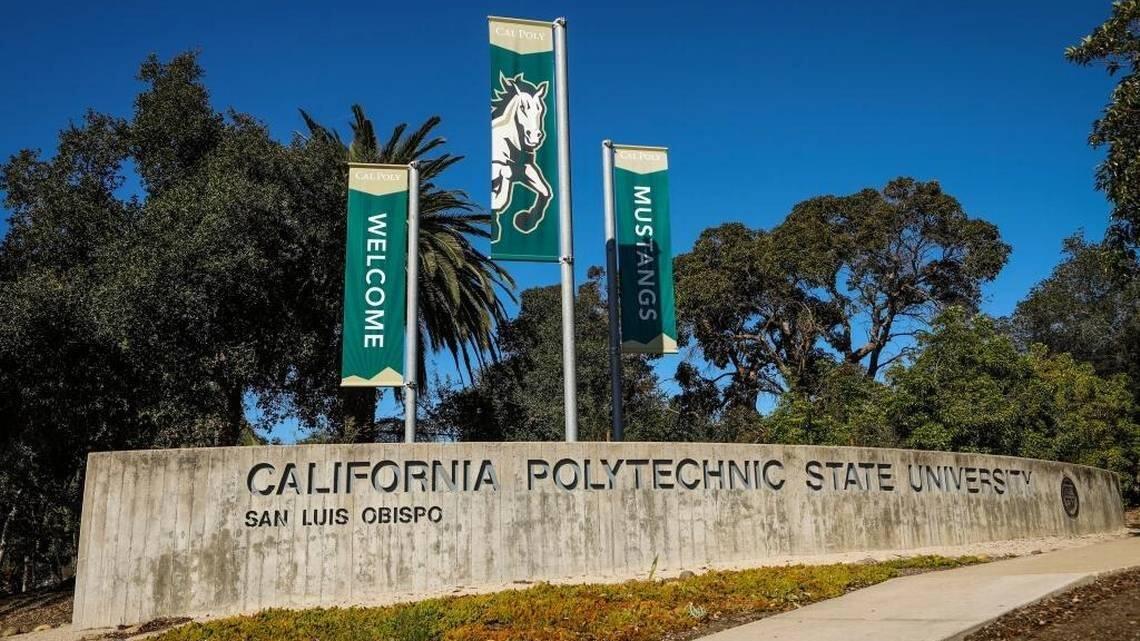 Entrance to the Cal Poly San Luis Obispo campus
