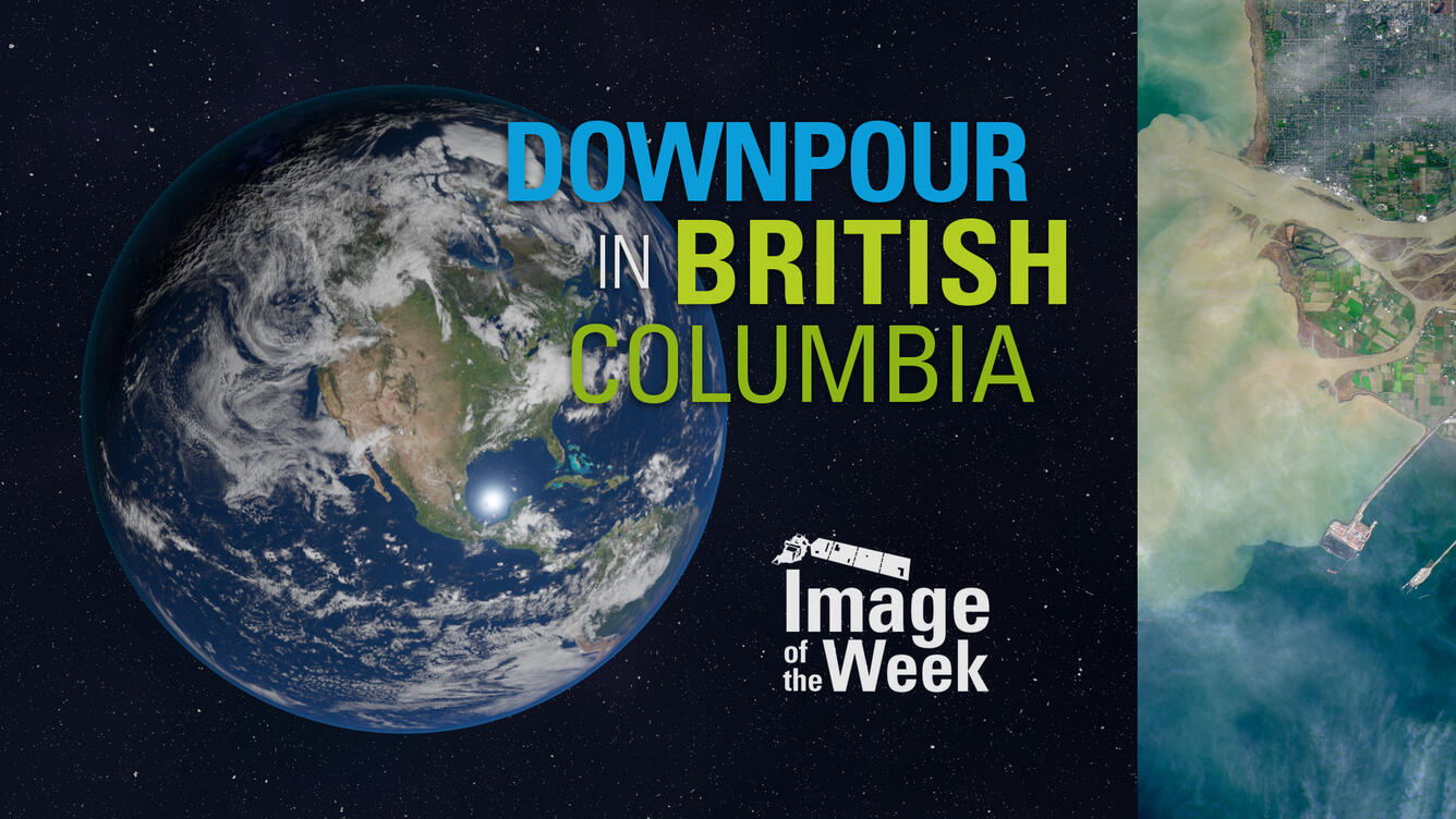 Color thumbnail for Image of the Week - Downpour in British Columbia