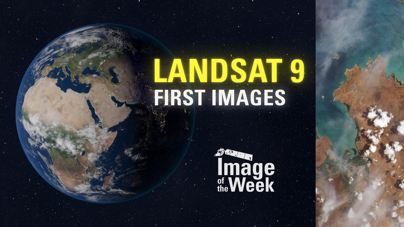 Screenshot for video thumbnail of Landsat 9 first images
