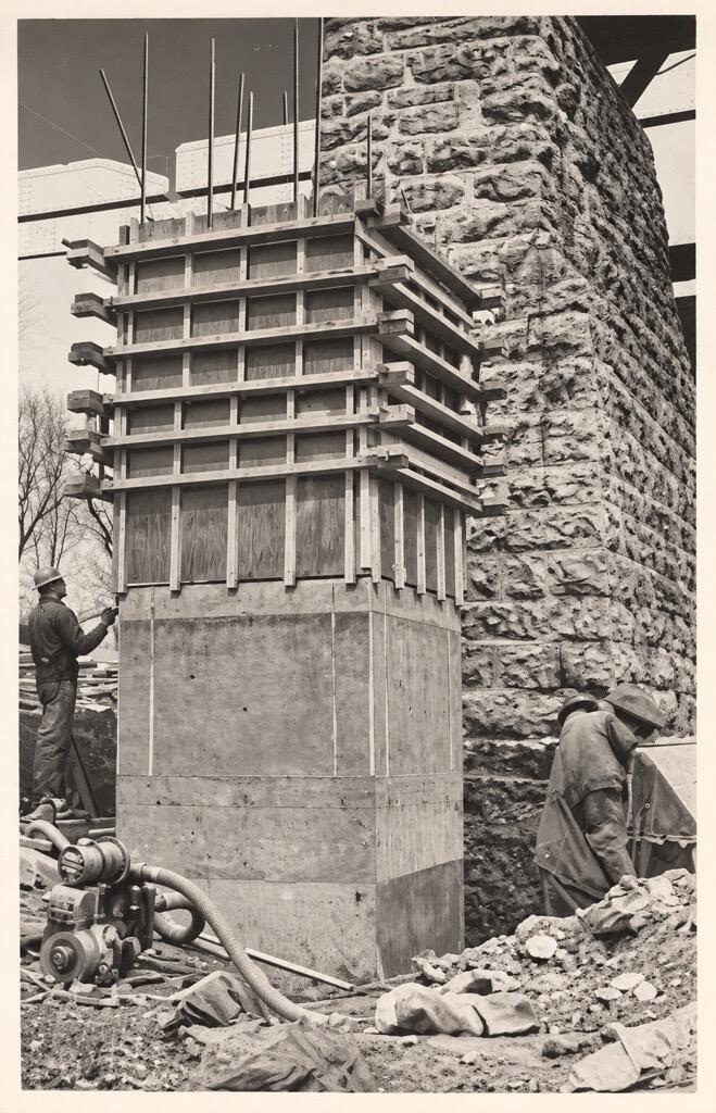 A framework is built upon the Base of the Gage for the next level