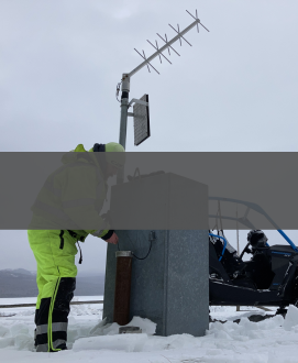 National Groundwater Monitoring Network image card with grey text box.