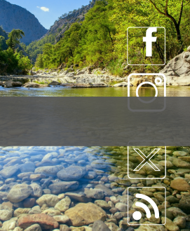 scenic image of a river with lush green trees on the banks